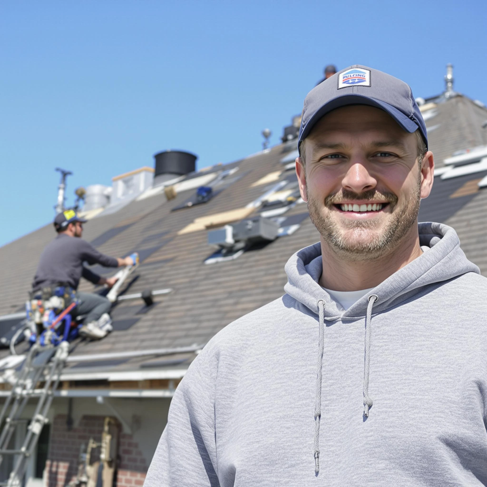 The Wadsworth Roofing Company team.